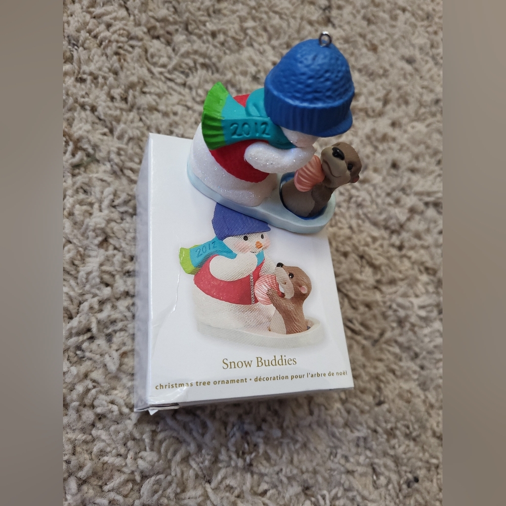 7) Hallmark Keepsake Original Snow Buddies Collection. In Original Boxes W/tags - Picture 7 of 10